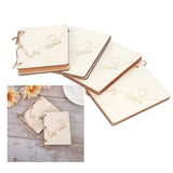 2 Set Wedding Booklet Anniversary Books Notebook Photography Props Decoration Gift#2