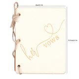 2 Set Wedding Booklet Anniversary Books Notebook Photography Props Decoration Gift#2