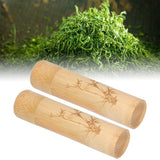2Pcs Bamboo Tube Natural Environmentally Friendly Carbonized for Tea Nuts Incense CanisterBamboo Pattern In Australia - Darrahopens