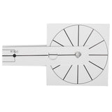 Frameless DIY Wall Clock Modern Mirror Wall Sticker for Home Living Room Bedroom DecorBlack