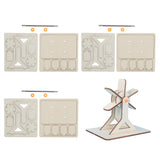 4 Sets Wooden Water Wheel Toys DIY Children Technology DIY Assembly Puzzle Model In Australia - Darrahopens