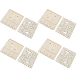 4 Sets Wooden Water Wheel Toys DIY Children Technology DIY Assembly Puzzle Model