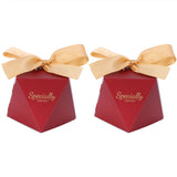 25 Sets Candy Box Cookies Gift Boxes with Ribbon for Birthday Wedding Party FavorL In Australia - Darrahopens