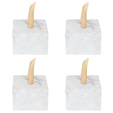 25 Sets Square Candy Box European Wedding Party Gift Box for Chocolate Cookies JewelryMarble Pattern (Golden Wing)
