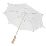 Lace Umbrella Parasol Vintage Wedding Bridal Umbrella for Photo Costume Party SuppliesL White In Australia - Darrahopens