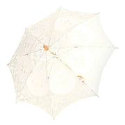 Lace Umbrella Parasol Vintage Wedding Bridal Umbrella for Photo Costume Party SuppliesL Beige In Australia - Darrahopens