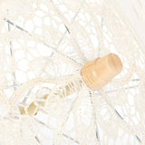 Lace Umbrella Parasol Vintage Wedding Bridal Umbrella for Photo Costume Party SuppliesL Beige