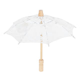Lace Umbrella Parasol Vintage Wedding Bridal Umbrella for Photo Costume Party SuppliesS White In Australia - Darrahopens