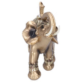 Resin Elephant Statue Figurine Crafts Desktop Ornaments for Home Living RoomGold L 16.5x8x16cm In Australia - Darrahopens