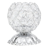 Crystal Candle Holder Electroplated Wrought Iron Candlestick Ornament Electronic Candle Stand In Australia - Darrahopens