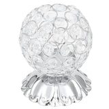 Crystal Candle Holder Electroplated Wrought Iron Candlestick Ornament Electronic Candle Stand In Australia - Darrahopens
