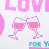4Pcs/Set 2021 Valentine's Day Wall Stickers Living Room Background Wall Decoration Sticker