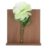 Artificial Flower Hanging Ornaments with Wood Board Indoor Living Room Bedroom Wall Decorations In Australia - Darrahopens