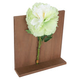 Artificial Flower Hanging Ornaments with Wood Board Indoor Living Room Bedroom Wall Decorations In Australia - Darrahopens