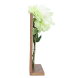 Artificial Flower Hanging Ornaments with Wood Board Indoor Living Room Bedroom Wall Decorations In Australia - Darrahopens