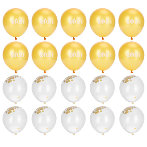 Sequin Balloon Set Home Decorative Balloon Accessory for Graduation 2021 New Year Party In Australia - Darrahopens