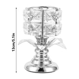 Candle Holder Electroplating Hollow Candlestick Home Decoration Table Centerpiece Ornament
