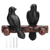 Clothes Hanger Innovative Wall Mounted Bird Shaped Resin Hook for Bedroom Entryway In Australia - Darrahopens