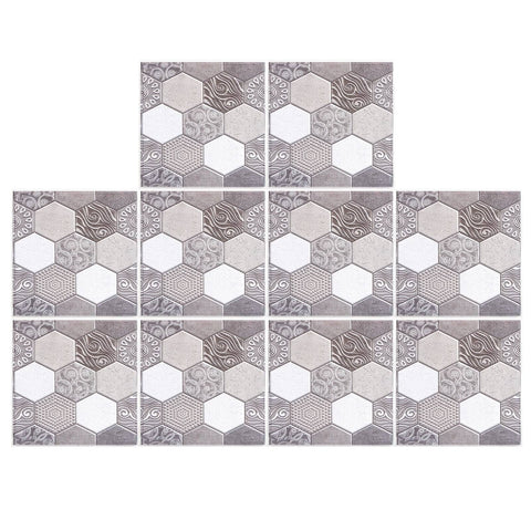 10PCS Self Adhesive Tile Sticker Anti Collision Sticker for Home Living Room Kitchen Decor