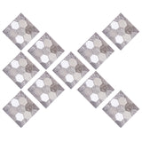 10PCS Self Adhesive Tile Sticker Anti Collision Sticker for Home Living Room Kitchen Decor