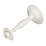 Candle Holders White Iron Material Retro Style Decorative Candlestick Pedestal for Home Decoration