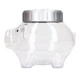 Piggy Bank Voice Counting Plastic Automatically Identify Pig Saving Box for Dollars Coins