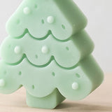 Christmas Tree Aromatherapy Candle Tree Shaped Candle Christmas Home Decoration Desktop Crafts Gift Green