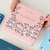 Self Adhesive Photo Album Binder DIY Scrapbook Albums Writable Inner Page Album Book for Commemoration Pink Sparrow In Australia - Darrahopens