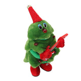 Electric Christmas Tree Plush Toy 8 Songs Continuous Play Glowing Swinging Singing Dancing Cute Electric Plush Toy for Kids Guitar Christmas Tree In Australia - Darrahopens