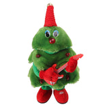 Electric Christmas Tree Plush Toy 8 Songs Continuous Play Glowing Swinging Singing Dancing Cute Electric Plush Toy for Kids Guitar Christmas Tree In Australia - Darrahopens