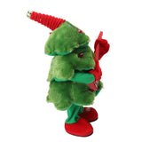 Electric Christmas Tree Plush Toy 8 Songs Continuous Play Glowing Swinging Singing Dancing Cute Electric Plush Toy for Kids Guitar Christmas Tree In Australia - Darrahopens