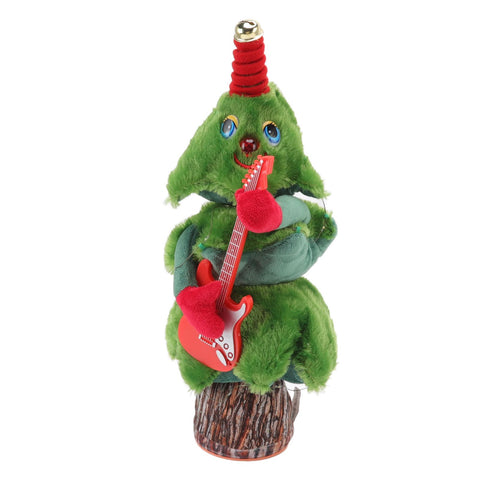 Singing Dancing Christmas Tree 8 Songs Electric Singing Xmas Tree for Christmas Tree Toys Guitar Stump Christmas Tree In Australia - Darrahopens