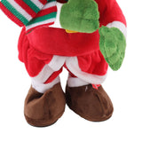 Electric Music Christmas Toy Doll Dancing Singing Glowing Swinging Plush Toy for Kids Adults Christmas Elk