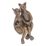 Kitten Resin Ornament Cute Lifelike Hand Painted Miniature Cat Decorations for Garden Patio Home In Australia - Darrahopens