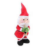 Electric Music Christmas Toy Doll 8 Songs Continuous Play Dancing Singing Glowing Swinging Plush Toy for Kids Adults Santa Claus In Australia - Darrahopens