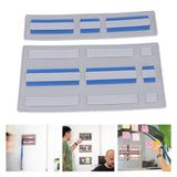 Portable Electronic Plywood Organizer Attachable to Laptop Notebook Cable Wireless Mouse Gray