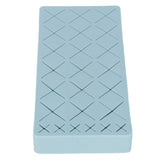 24 Slots Silicone Lipstick Organizer Makeup Cosmetics Holder Storage Box Display StandBlue