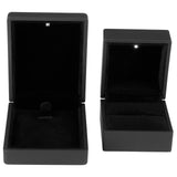 LED Jewelry Display Pendant Necklace Gift Box Ring Case Engagement Wedding SupplyBlack In Australia - Darrahopens
