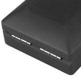 LED Jewelry Display Pendant Necklace Gift Box Ring Case Engagement Wedding SupplyBlack