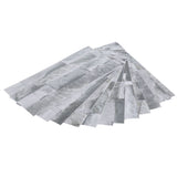 12Pcs PVC Tile Sticker Waterproof Self Adhesive Bathroom Kitchen Living Room Decor Floor Decal(KIT043 )