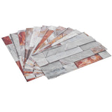 12Pcs PVC Tile Sticker Waterproof Self Adhesive Bathroom Kitchen Living Room Decor Floor Decal(KIT046 ) In Australia - Darrahopens