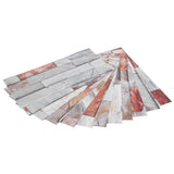 12Pcs PVC Tile Sticker Waterproof Self Adhesive Bathroom Kitchen Living Room Decor Floor Decal(KIT046 )