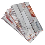 12Pcs PVC Tile Sticker Waterproof Self Adhesive Bathroom Kitchen Living Room Decor Floor Decal(KIT046 ) In Australia - Darrahopens