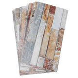 12Pcs PVC Tile Sticker Waterproof Self Adhesive Bathroom Kitchen Living Room Decor Floor Decal(KIT047 ) In Australia - Darrahopens