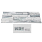 12Pcs PVC Tile Sticker Waterproof Self Adhesive Bathroom Kitchen Living Room Decor Floor Decal(KIT042 ) In Australia - Darrahopens