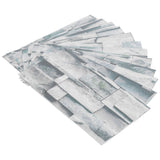 12Pcs PVC Tile Sticker Waterproof Self Adhesive Bathroom Kitchen Living Room Decor Floor Decal(KIT042 ) In Australia - Darrahopens