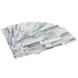 12Pcs PVC Tile Sticker Waterproof Self Adhesive Bathroom Kitchen Living Room Decor Floor Decal(KIT042 ) In Australia - Darrahopens
