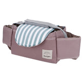 Baby Stroller Hanging Bag Organizer Universal Cup Holder Storage Bag Strollers AccessoryGreen Stripe In Australia - Darrahopens