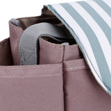 Baby Stroller Hanging Bag Organizer Universal Cup Holder Storage Bag Strollers AccessoryGreen Stripe In Australia - Darrahopens