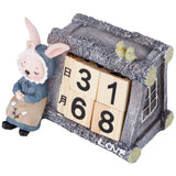 Cartoon Wood House Shaped Calendar Table Calendar for Living Room Crafts Decoration In Australia - Darrahopens